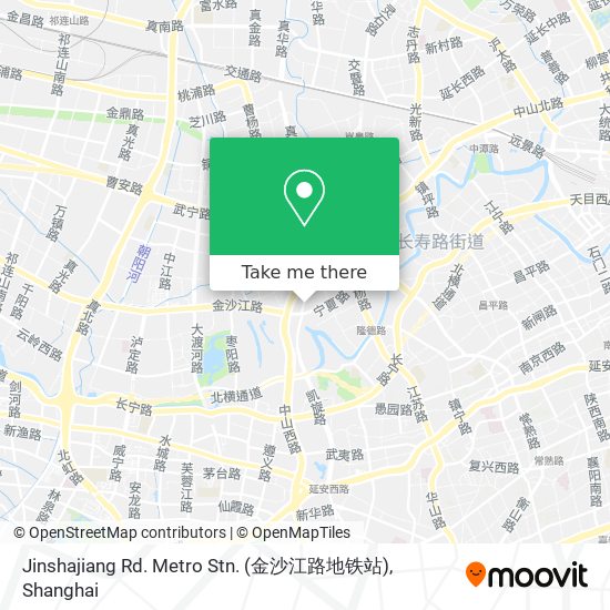 Jinshajiang Rd. Metro Stn. (金沙江路地铁站) map