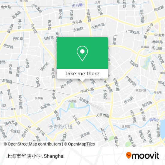 上海市华阴小学 map