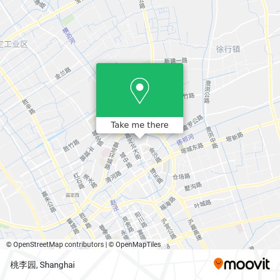 桃李园 map