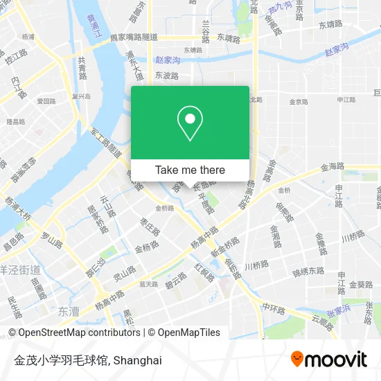 金茂小学羽毛球馆 map