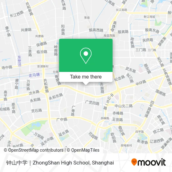 钟山中学｜ZhongShan High School map