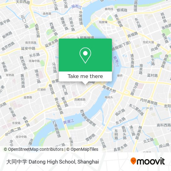 大同中学 Datong High School map