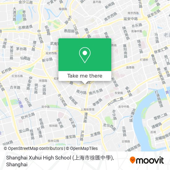 Shanghai Xuhui High School (上海市徐匯中學) map