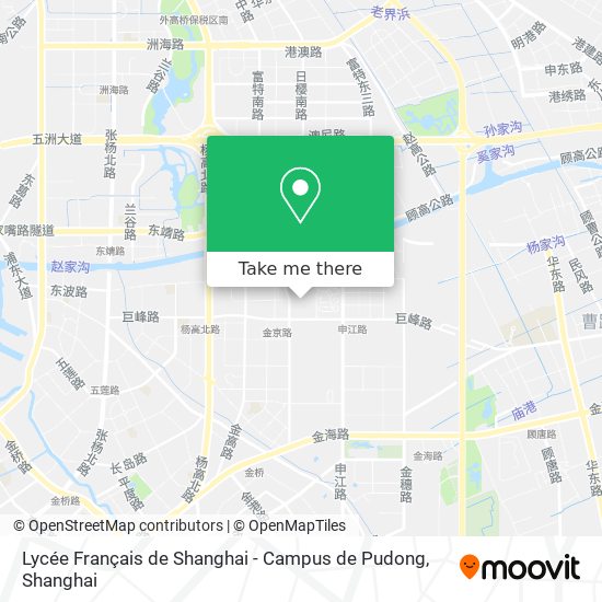 Lycée Français de Shanghai - Campus de Pudong map
