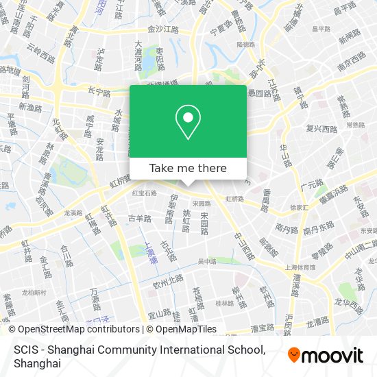 SCIS - Shanghai Community International School map