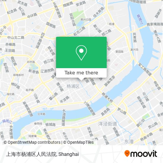 上海市杨浦区人民法院 map