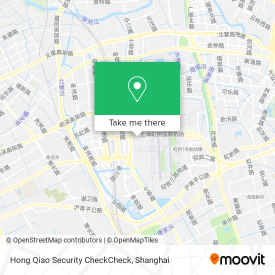 Hong Qiao Security CheckCheck map