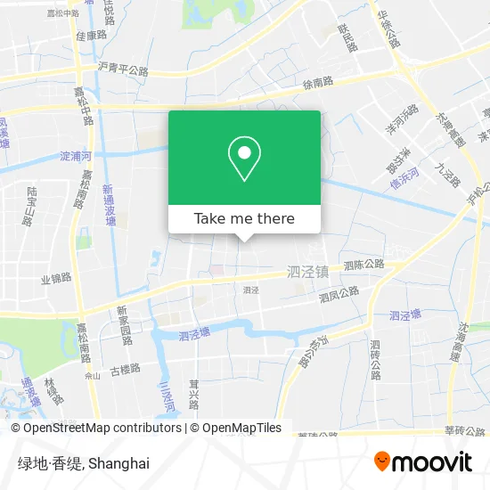 绿地·香缇 map