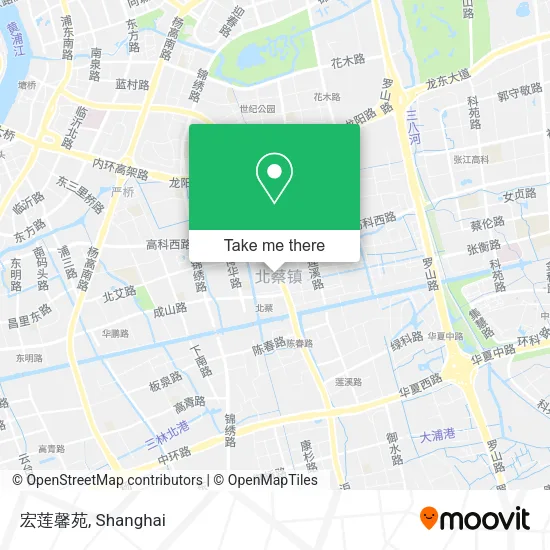 宏莲馨苑 map