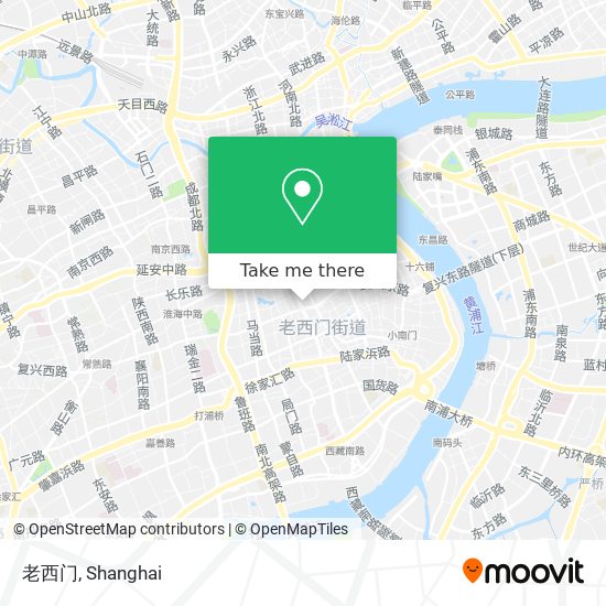 老西门 map