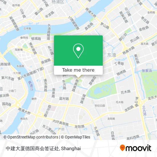 中建大厦德国商会签证处 map