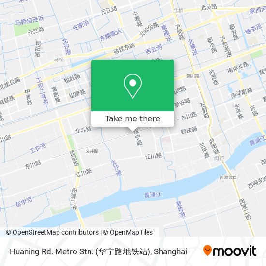 Huaning Rd. Metro Stn. (华宁路地铁站) map
