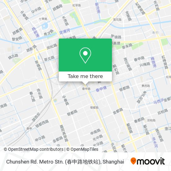 Chunshen Rd. Metro Stn. (春申路地铁站) map