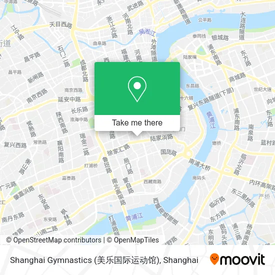 Shanghai Gymnastics (美乐国际运动馆) map