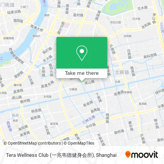 Tera Wellness Club (一兆韦德健身会所) map