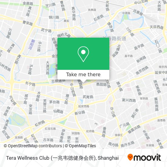 Tera Wellness Club (一兆韦德健身会所) map