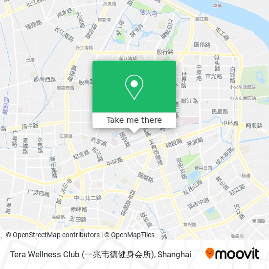 Tera Wellness Club (一兆韦德健身会所) map