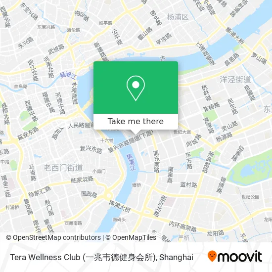 Tera Wellness Club (一兆韦德健身会所) map