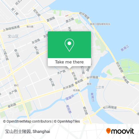 宝山烈士陵园 map