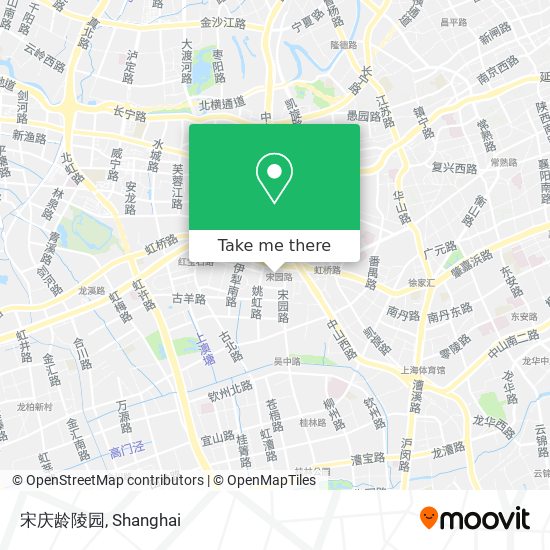 宋庆龄陵园 map