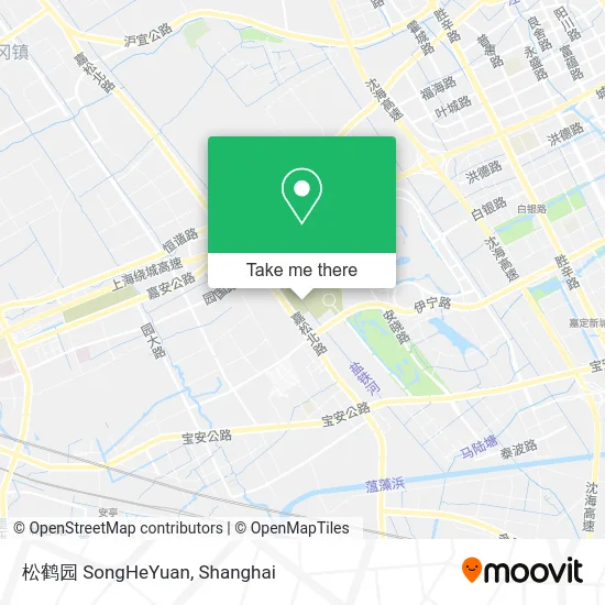 松鹤园 SongHeYuan map