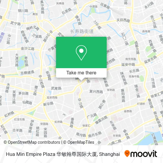 Hua Min Empire Plaza 华敏翰尊国际大厦 map