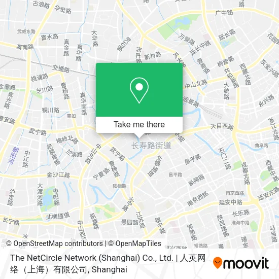 The NetCircle Network (Shanghai) Co., Ltd. | 人英网络（上海）有限公司 map