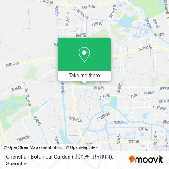 Chenshan Botanical Garden (上海辰山植物园) map