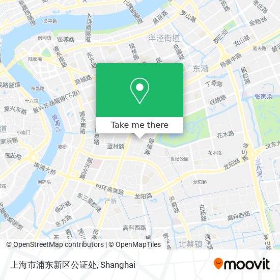 上海市浦东新区公证处 map