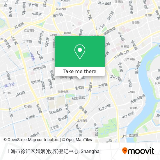 上海市徐汇区婚姻(收养)登记中心 map