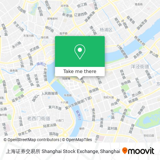上海证券交易所 Shanghai Stock Exchange map