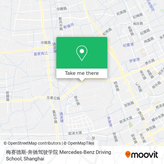 梅赛德斯-奔驰驾驶学院 Mercedes-Benz Driving School map