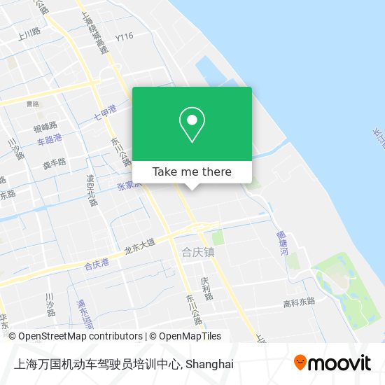 上海万国机动车驾驶员培训中心 map