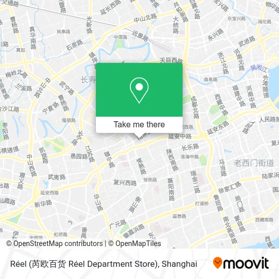 Réel (芮欧百货 Réel Department Store) map