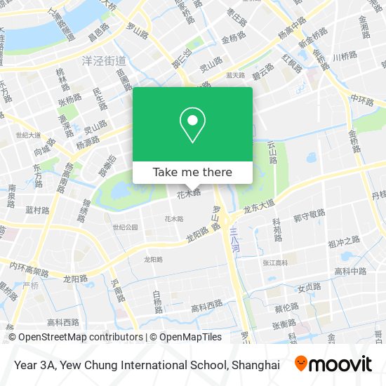 Year 3A, Yew Chung International School map