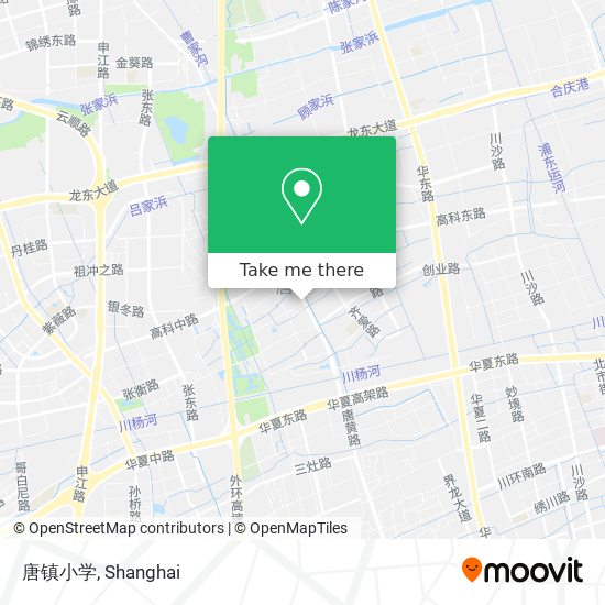 唐镇小学 map