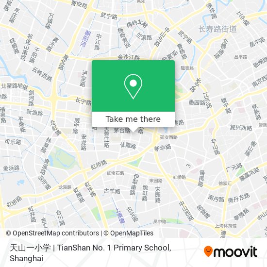 天山一小学 | TianShan No. 1 Primary School map