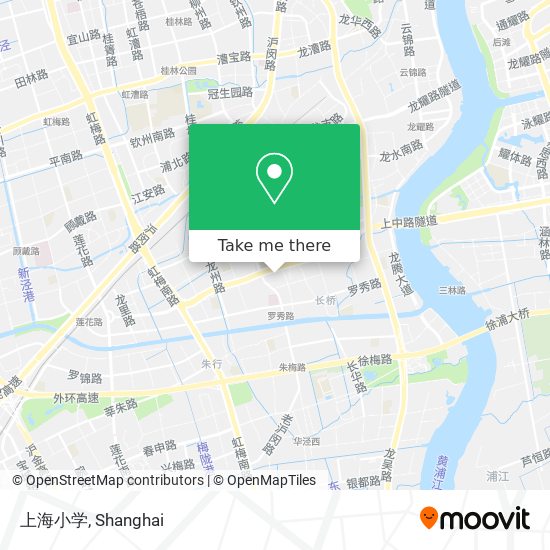上海小学 map