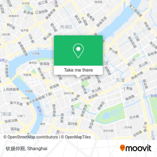钦赐仰殿 map