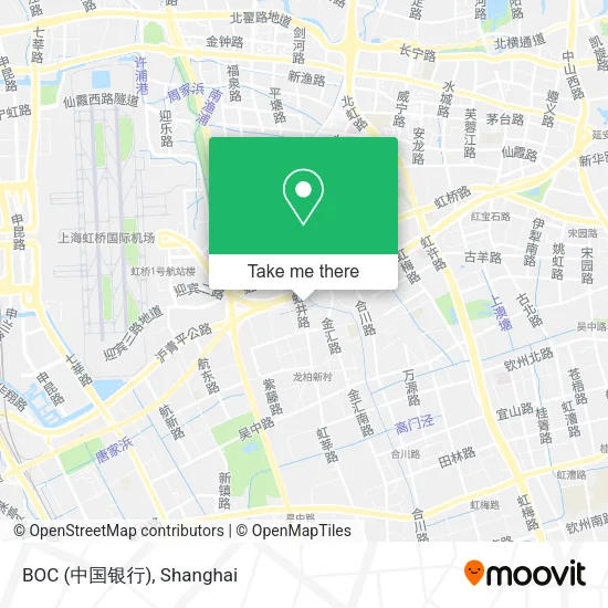 BOC (中国银行) map