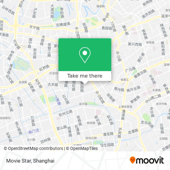 Movie Star map