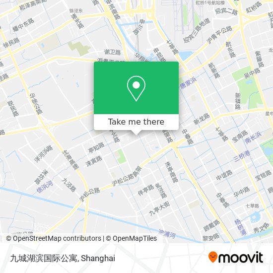 九城湖滨国际公寓 map