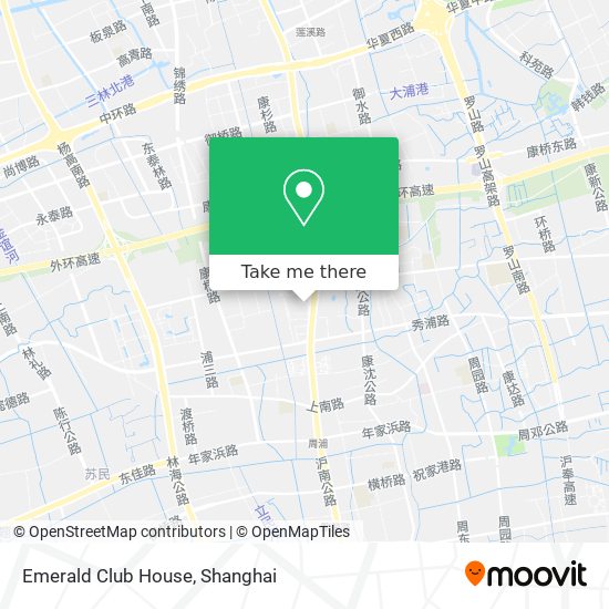 Emerald Club House map
