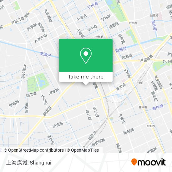 上海康城 map