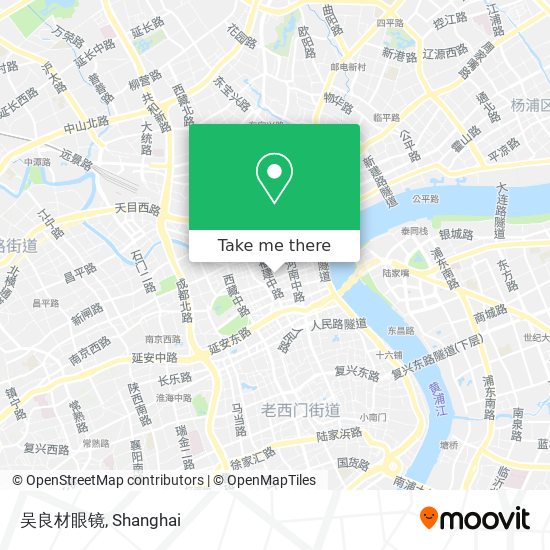 吴良材眼镜 map