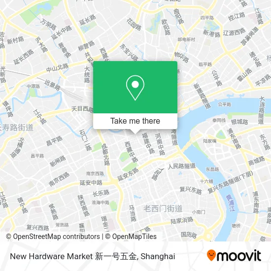 New Hardware Market 新一号五金 map