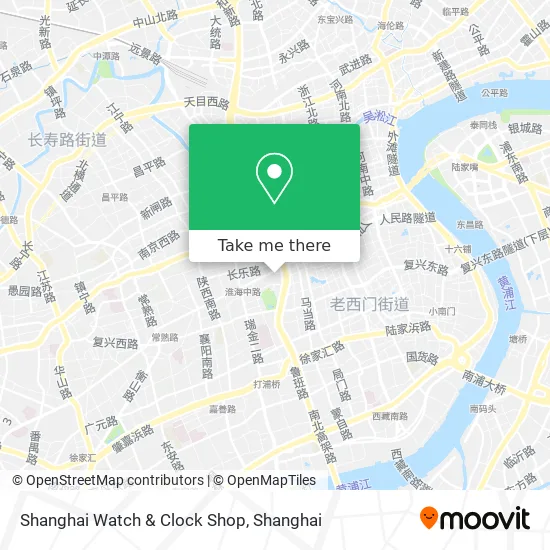 Shanghai Watch & Clock Shop map