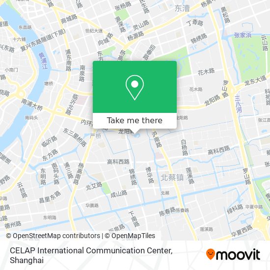 CELAP International Communication Center map