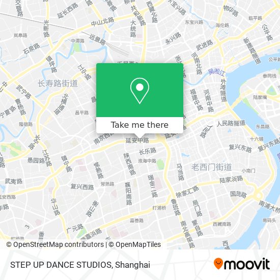 STEP UP DANCE STUDIOS map