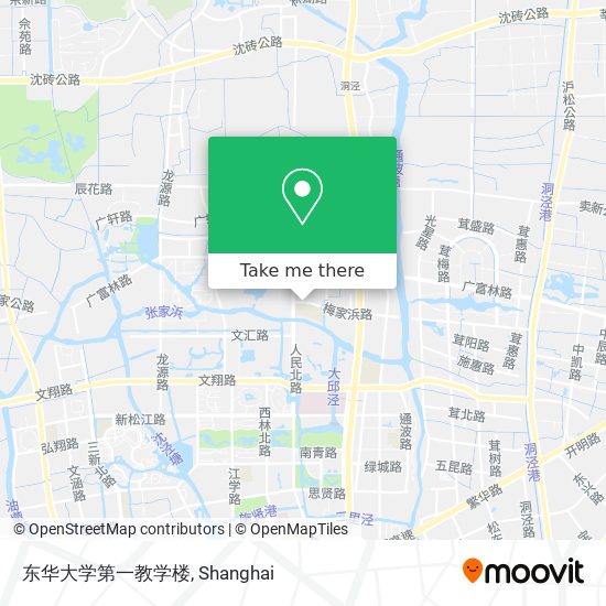 东华大学第一教学楼 map